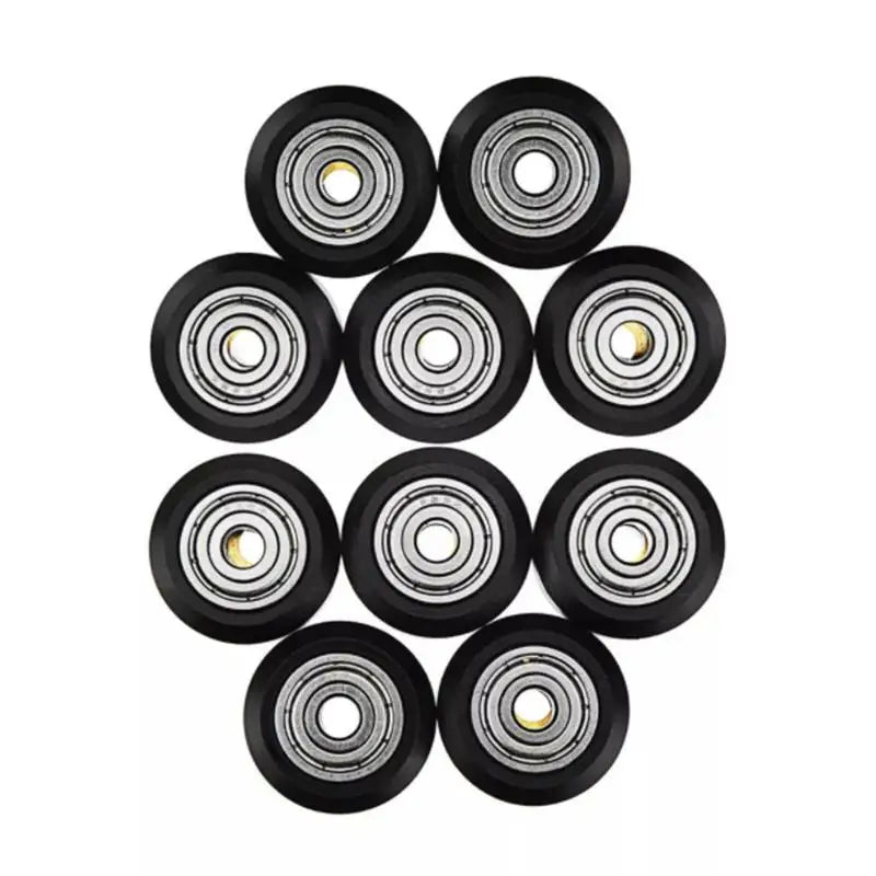 POM V-Slot Idler Pulley Wheel with Bearing for 3D Printer 3D Printer Pulley Axl