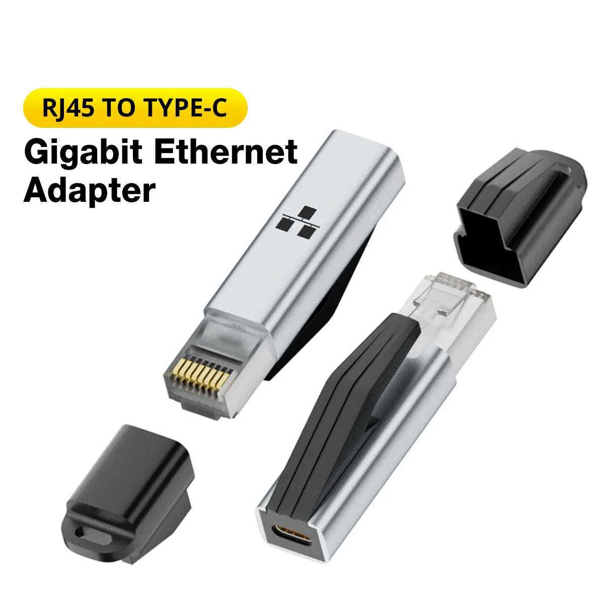 USB-C to Ethernet Adapter 1Gbps Gigabit RJ45 Network Converter Network Adapter Axl