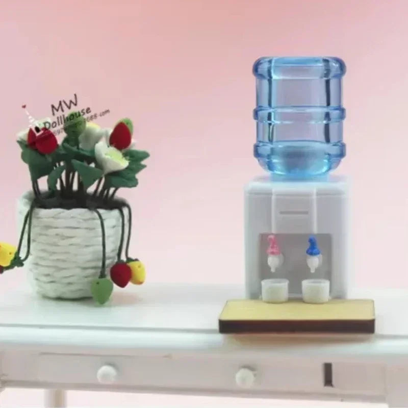 1:12 Dollhouse Miniature Water Dispenser – Life Scene Decor Dollhouse Accessory Axl