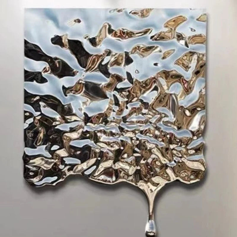 Modern Minimalist Metal Wall Art – Iron Home Decor Accent Metal Wall Art Axl
