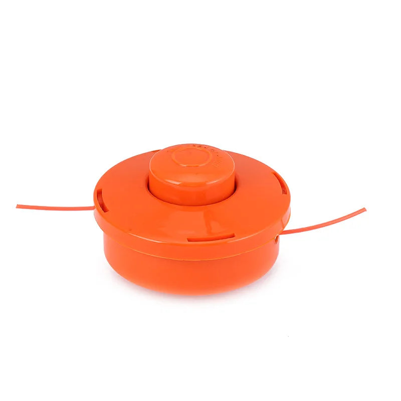Universal Grass Trimmer Head for Lawn Mowers & Brush Cutters Trimmer Head Axl orange