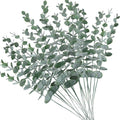 Artificial Eucalyptus Branch – Faux Greenery for Wedding & Décor Artificial Greenery Stems Axl MINT GREEN 5pcs