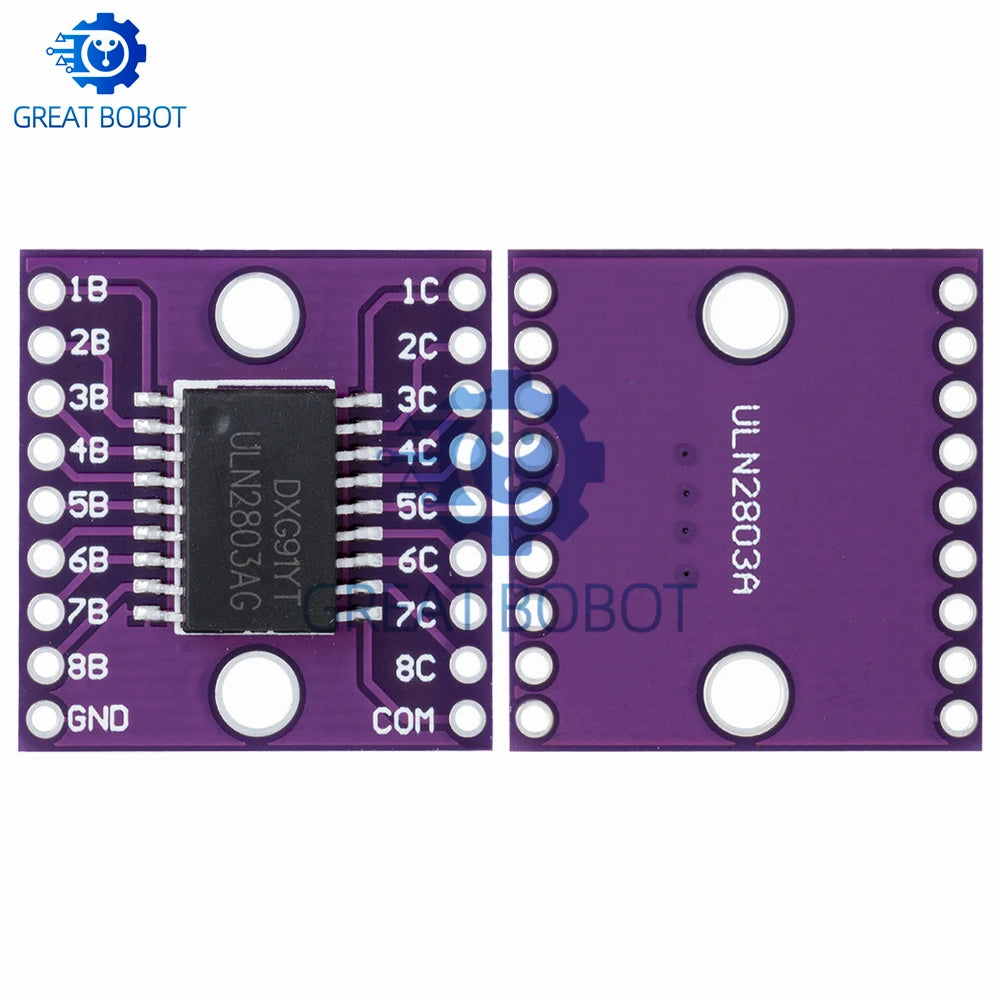 ULN2803A Darlington Array SMD IC – High-Voltage High-Current Driver Darlington Array IC Axl