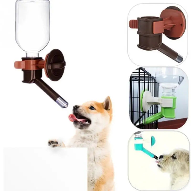 Hanging Automatic Pet Water Bottle Dispenser – Cats & Dogs Pet Water Dispenser Axl