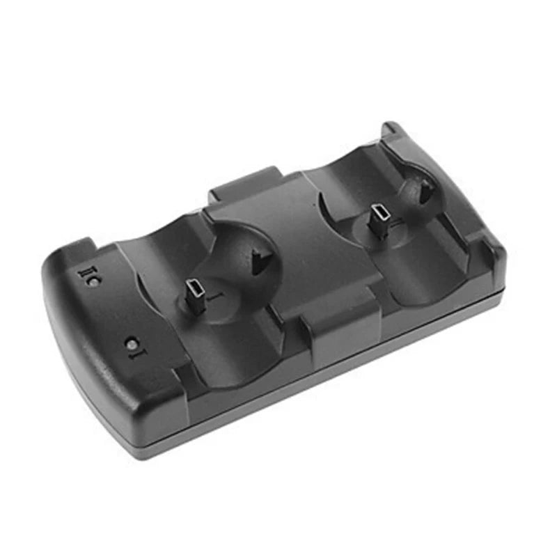 USB Dual Charging Dock for PS3 Move Controllers – Black Stand Controller Charging Dock Axl one size