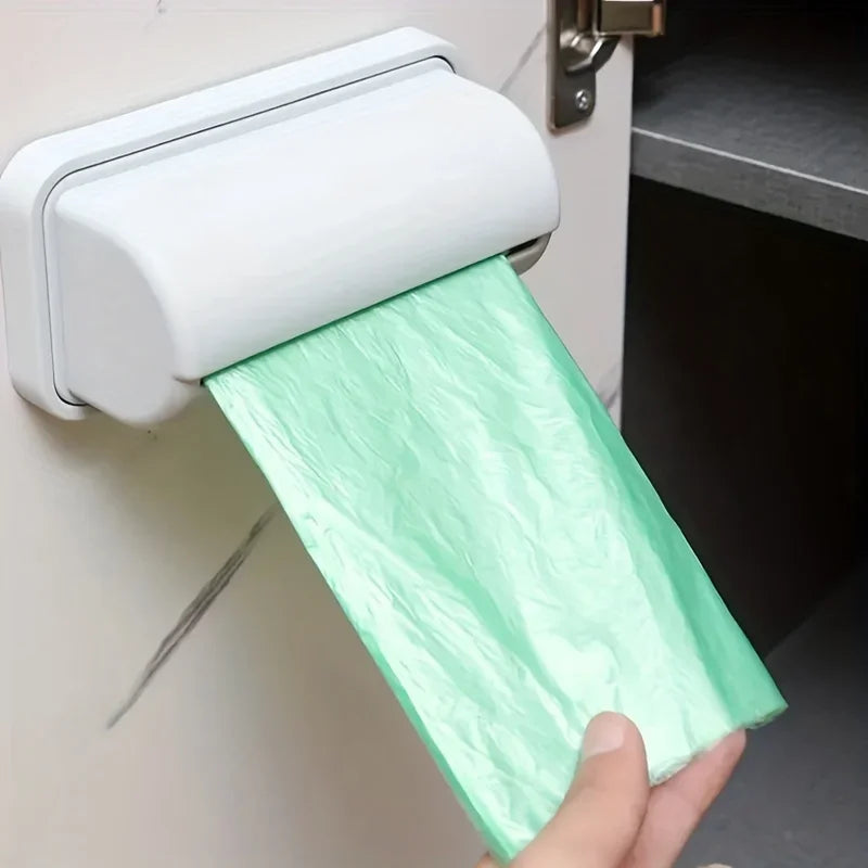 Wall-Mounted Trash Bag Dispenser & Grocery Bag Holder Bag Dispenser Axl
