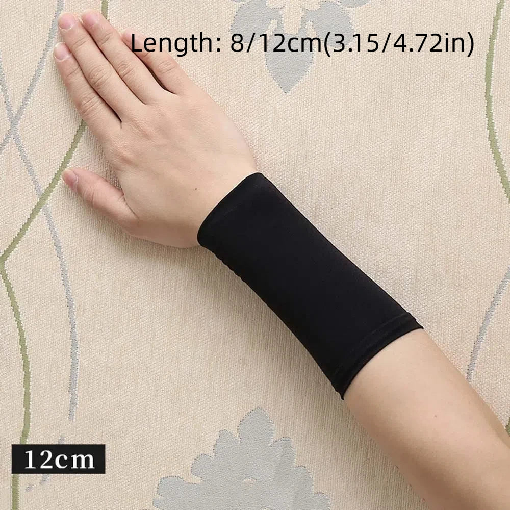 Ice Silk Arm Sleeves – Unisex UV Sun Cover for Cycling & Running Cycling Arm Sleeves Axl