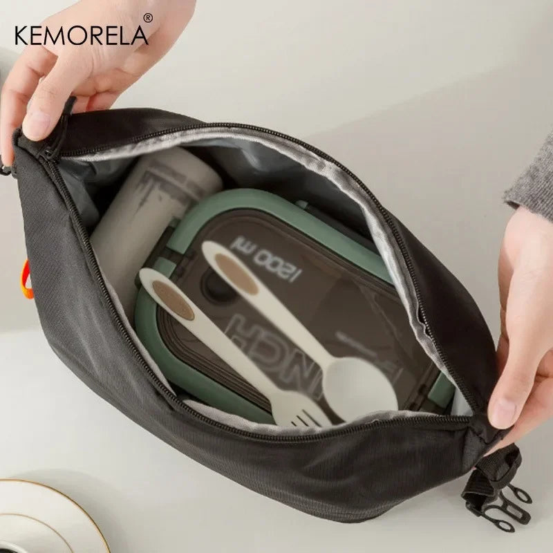Large Insulated Lunch Bag – Aluminum Foil Bento Cooler Bag Insulated Lunch Bag Axl