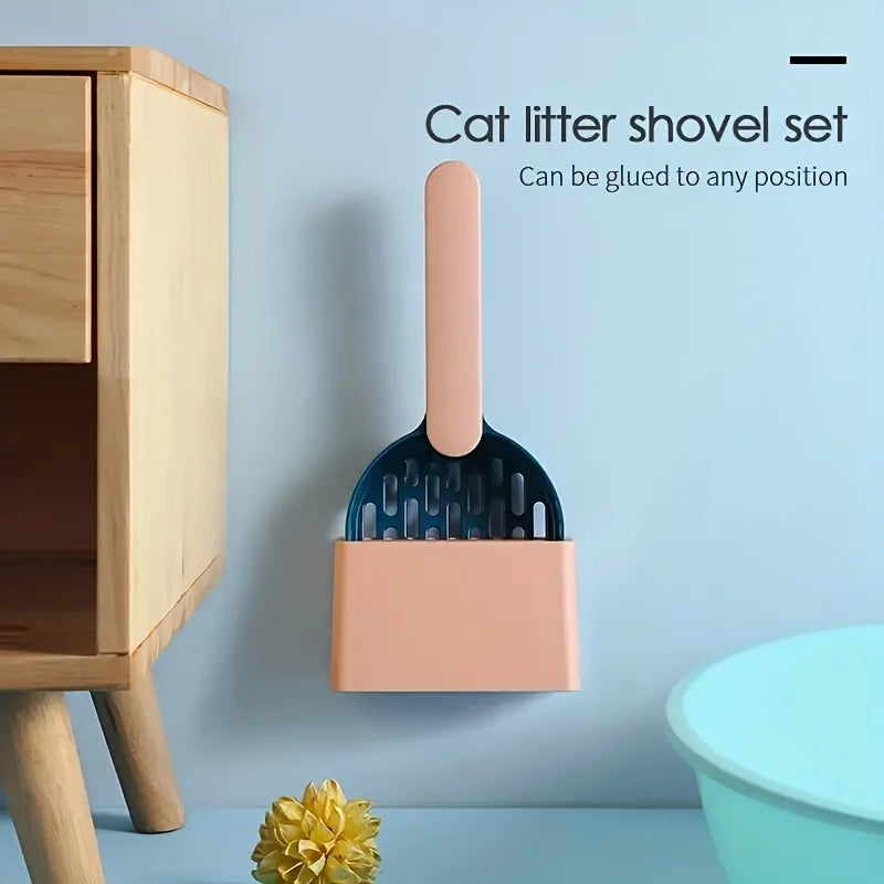 Cat Litter Shovel Set – Large & Small Scoops for Cat Box Cat Litter Scoop Set Axl
