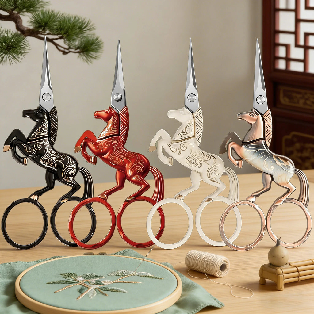 Horse Design Craft Scissors – Fabric, Thread & DIY Shears Craft Scissors Axl