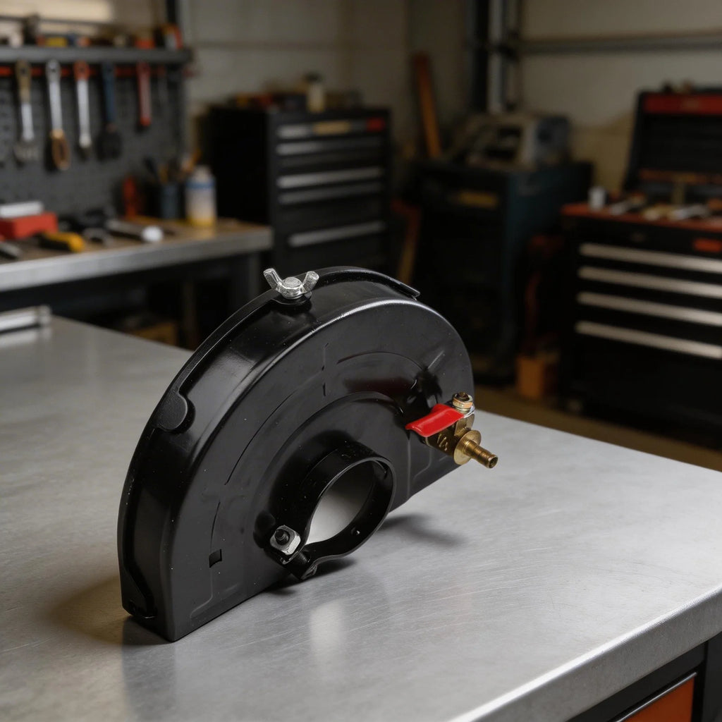 Angle Grinder Shield Set with Water Pump & Dust Cover Grinder Safety Shield Axl