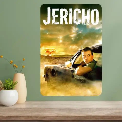 Jericho TV Show Metal Poster Sign | Vintage Aluminum Wall Art Metal Wall Sign Axl aluminum sign aluminum 14x20cm