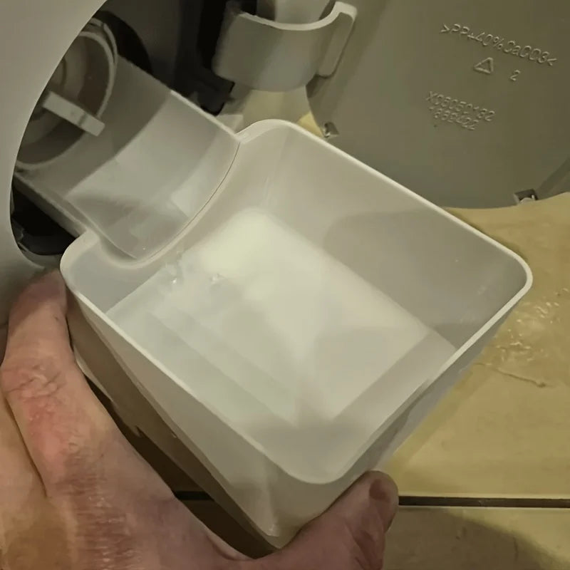 Washing Machine Drain Tray – Overflow Catcher & Storage Shelf Washer Drain Tray Axl