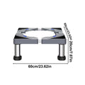 Stainless Steel Washing Machine & Dryer Pedestal Stand – 4 Feet Appliance Pedestal Stand Axl As picture