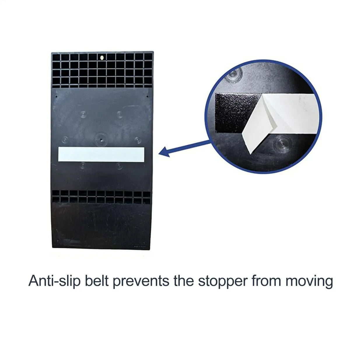 Garage Wheel Stop Parking Block – Anti-Slip Tire Barrier Parking Wheel Stop Axl