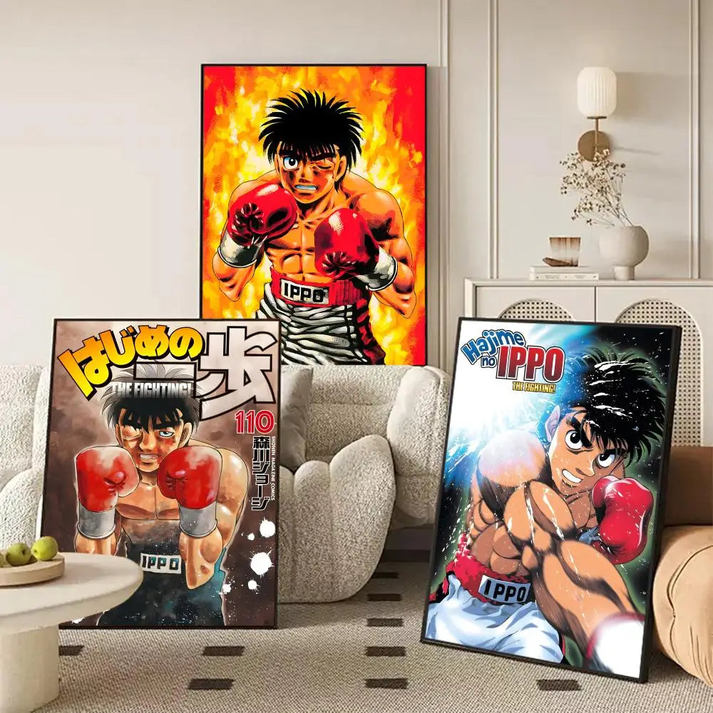 Hajime No Ippo Anime Wall Poster Removable Sticker Decal Anime Wall Poster Axl