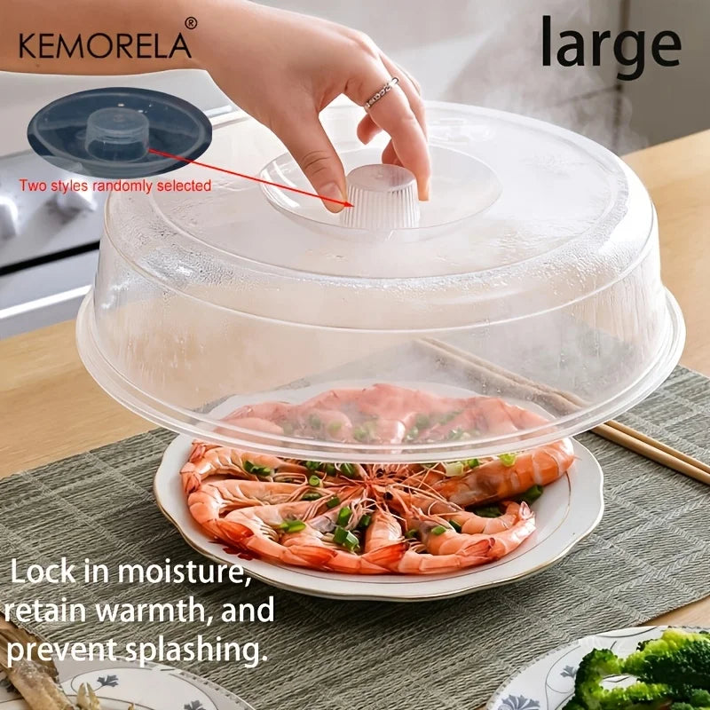 Microwave Dish Cover – Anti-Splatter Sealing Lid | Fridge Safe Microwave Dish Cover Axl Large