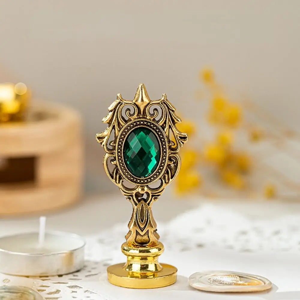 Wax Seal Stamp Handle – Resin & Metal for Invitations & Crafts Wax Seal Stamp Handle Axl 17