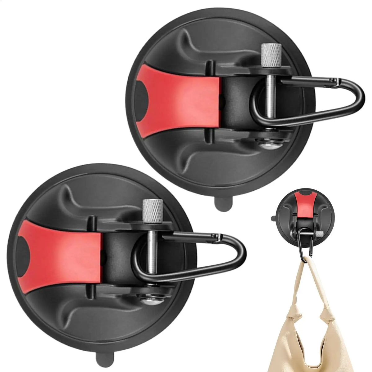 Heavy Duty Suction Cup Hooks 2-Pack – Tarp, Awning & Camping Suction Cup Hooks Axl