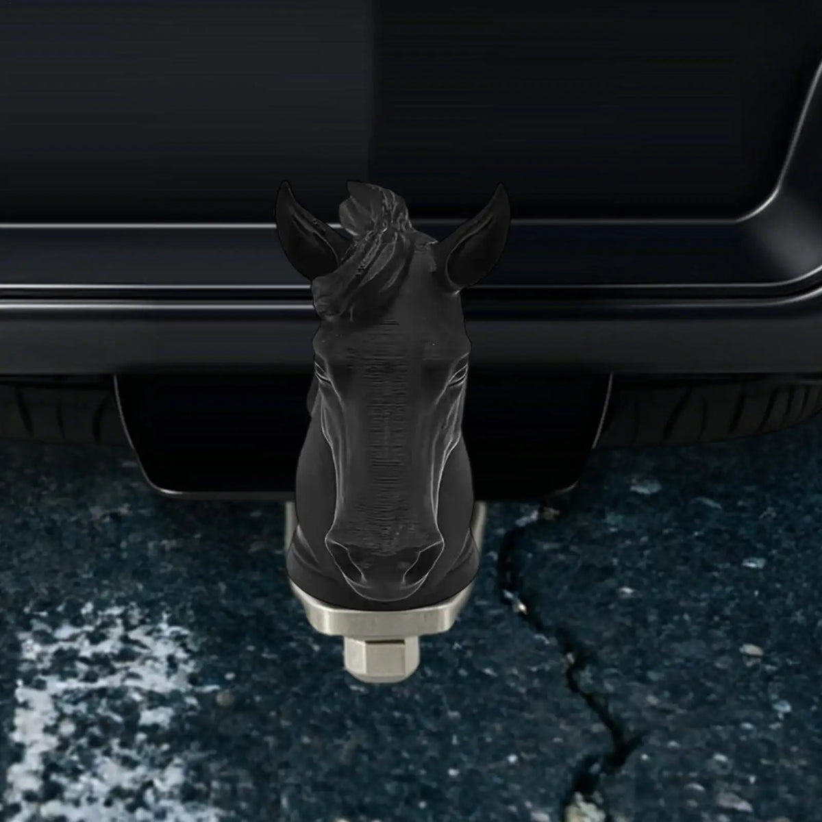 3D Horse Head Trailer Hitch Ball Cover – Anti-Rust Tow Cap Hitch Ball Cover Axl
