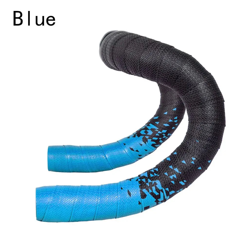 PU EVA Anti-Vibration Bicycle Handlebar Tape | Non-Slip Wrap Handlebar Tape Axl blue