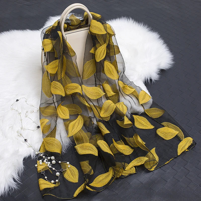 Women's Elegant Long Chiffon Scarf – Shawl, Hijab & Wrap Chiffon Scarf Wrap Axl
