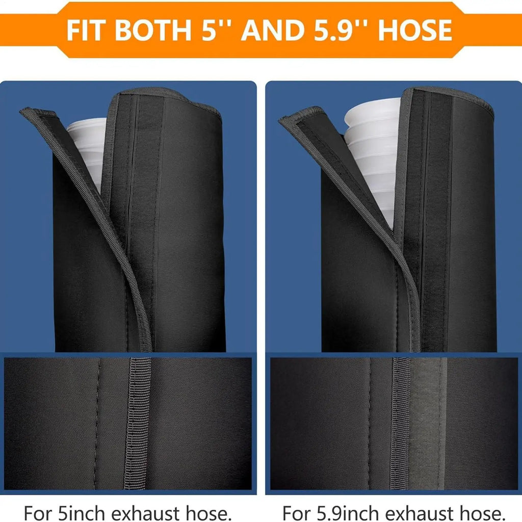 AC Hose Insulation Sleeve with 3 Straps | Portable AC Wrap AC Hose Insulation Sleeve Axl