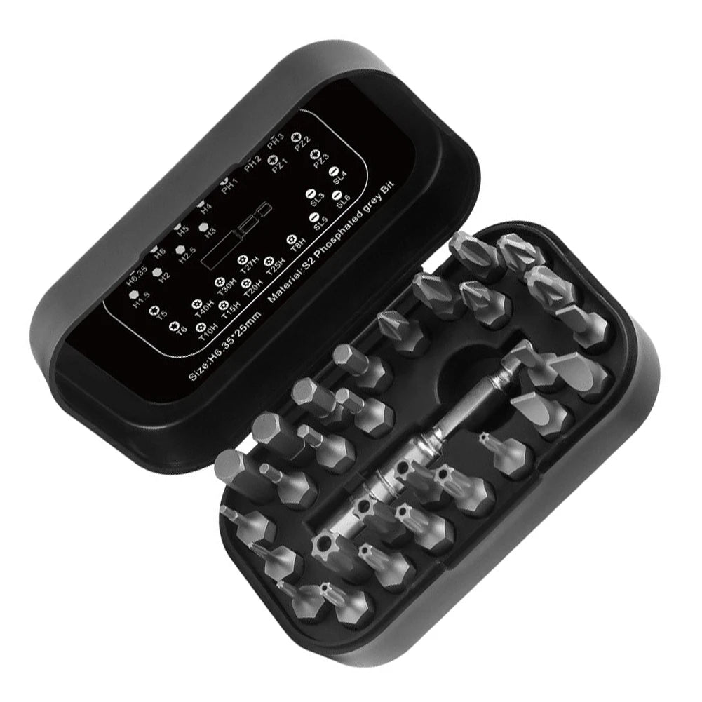 29-Piece Magnetic Screwdriver Bit Set – Home & Auto Repair Screwdriver Bit Set Axl