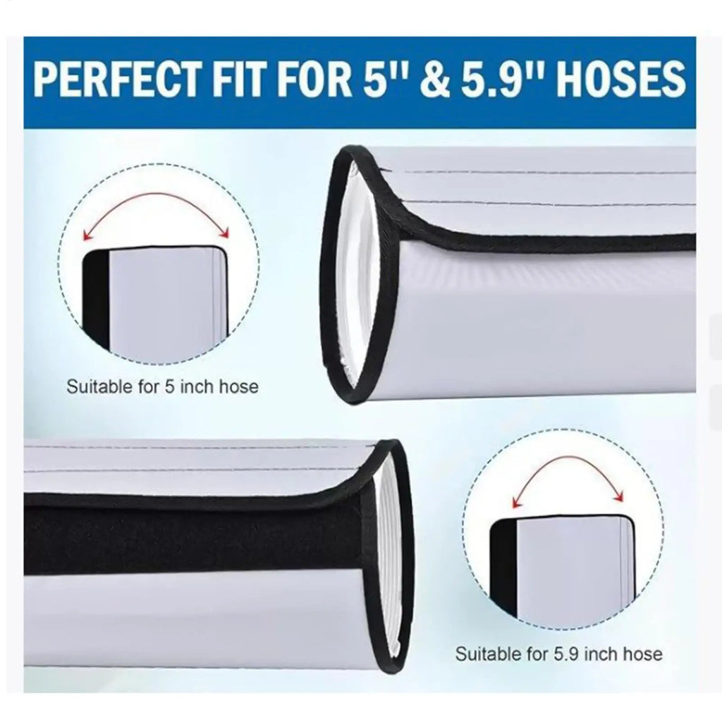 AC Pipe Insulation Sleeve – Outdoor HVAC Hose Heat Shield HVAC Pipe Insulation Axl