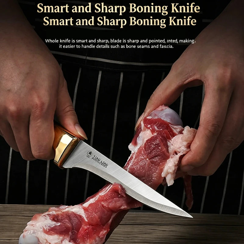 Professional Stainless Steel Boning & Kitchen Knife Kitchen Knife Axl