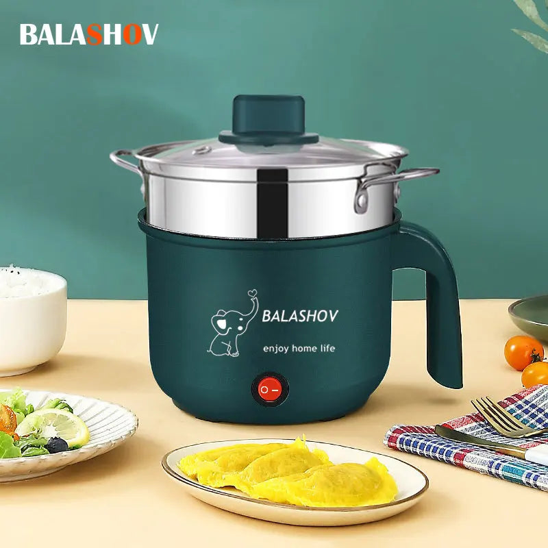 BALASHOV 1.8L Mini Electric Rice Cooker – Non-Stick Multifunction Electric Rice Cooker Axl