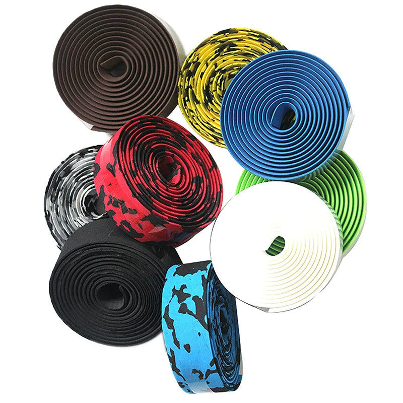 EVA Bicycle Handlebar Tape 2PCS – Reflective Wrap & Bar Plugs Handlebar Tape Axl