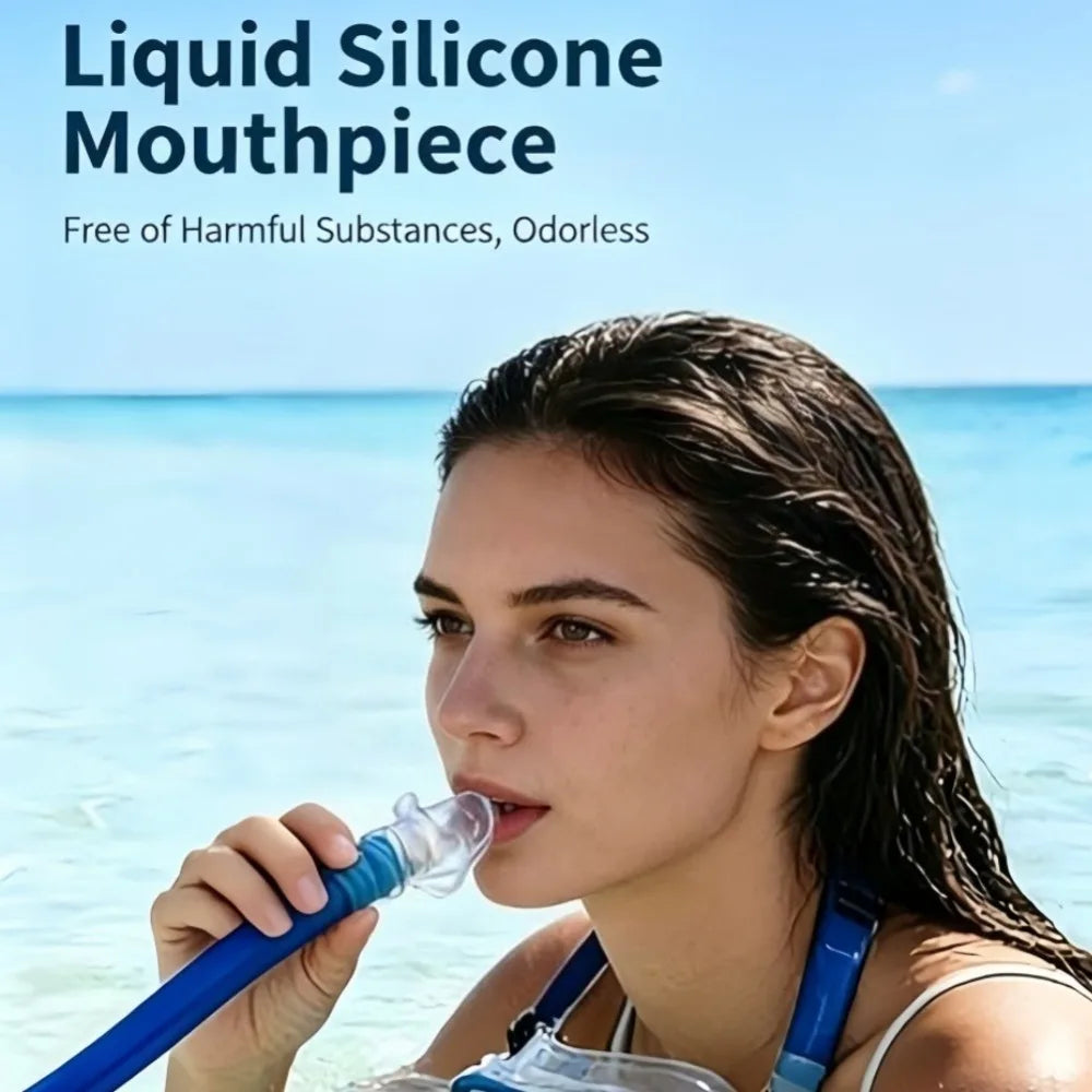 Dry Snorkel Breathing Tube 2m/3m – Scuba & Swim Training Dry Snorkel Tube Axl