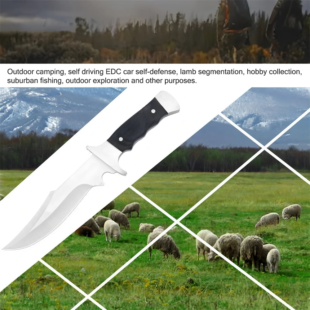 Forged Stainless Steel Cleaver Knife – Kitchen & Outdoor Cleaver Knife Axl