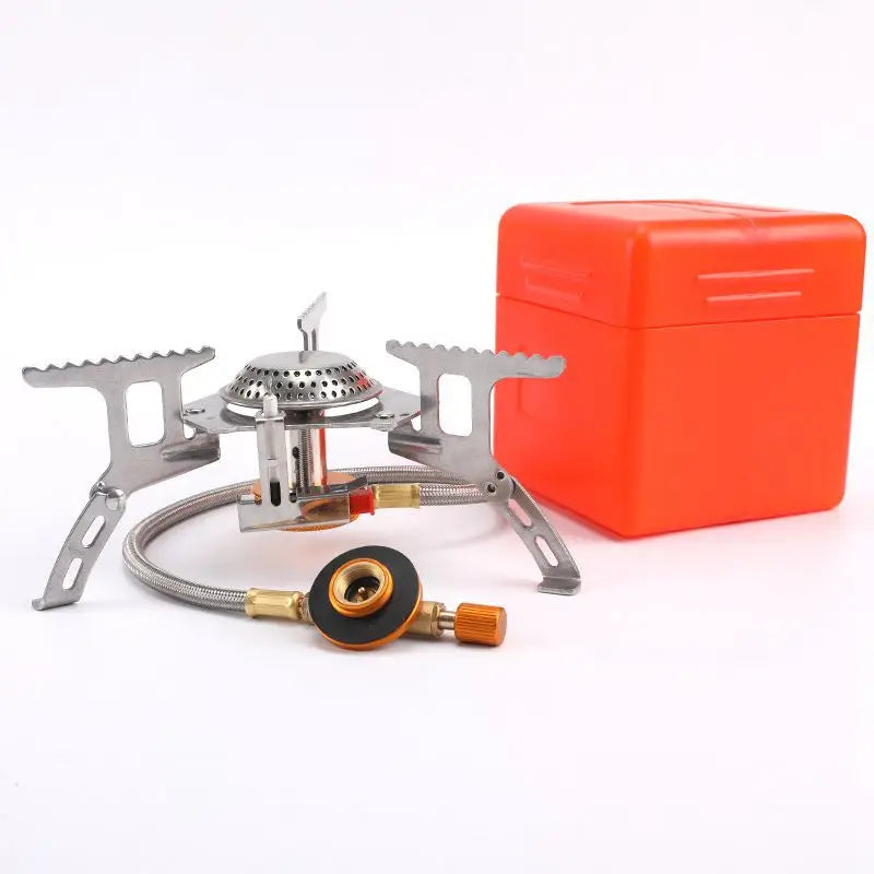 Portable Windproof Camping Gas Stove | Outdoor Hiking Burner Camping Gas Stove Axl