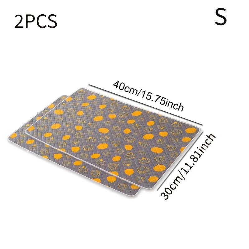 KEMORELA 2-Pack Washable Dog Training Mats – Home & Car Dog Training Mat Axl 2PCS 40X30cm