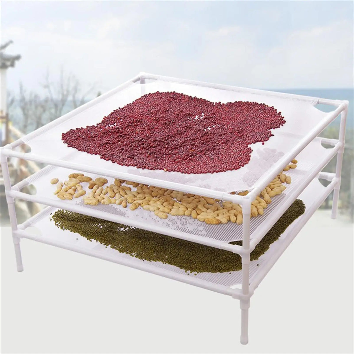 Foldable Mesh Sweater Drying Rack – Flat Lay Clothes Dryer Mesh Drying Rack Axl