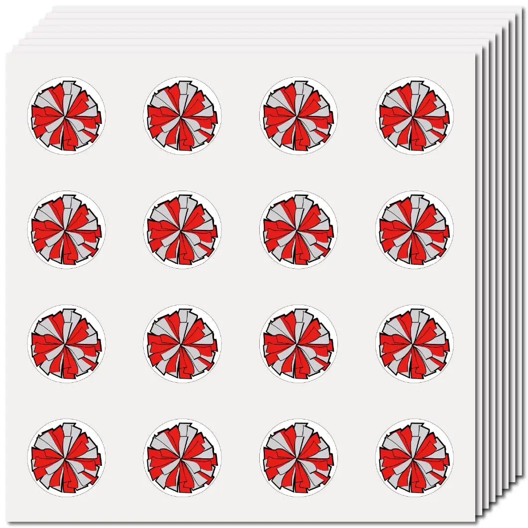 128 Pink Pig Round Stickers – Waterproof Self-Adhesive Decals Craft Sticker Pack Axl AECH04-17897