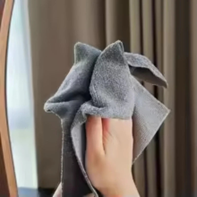 50-Pack Microfiber Cleaning Cloths – Lint-Free Reusable Wipes Microfiber Cleaning Cloths Axl