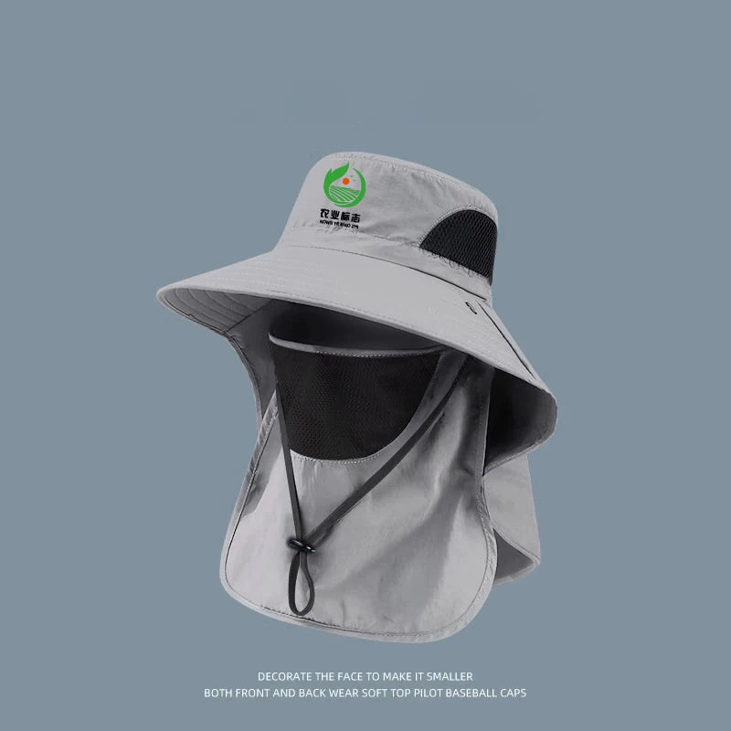 Wide Brim Sun Hat – UV Protection Fishing & Hiking Cap Wide Brim Sun Hat Axl