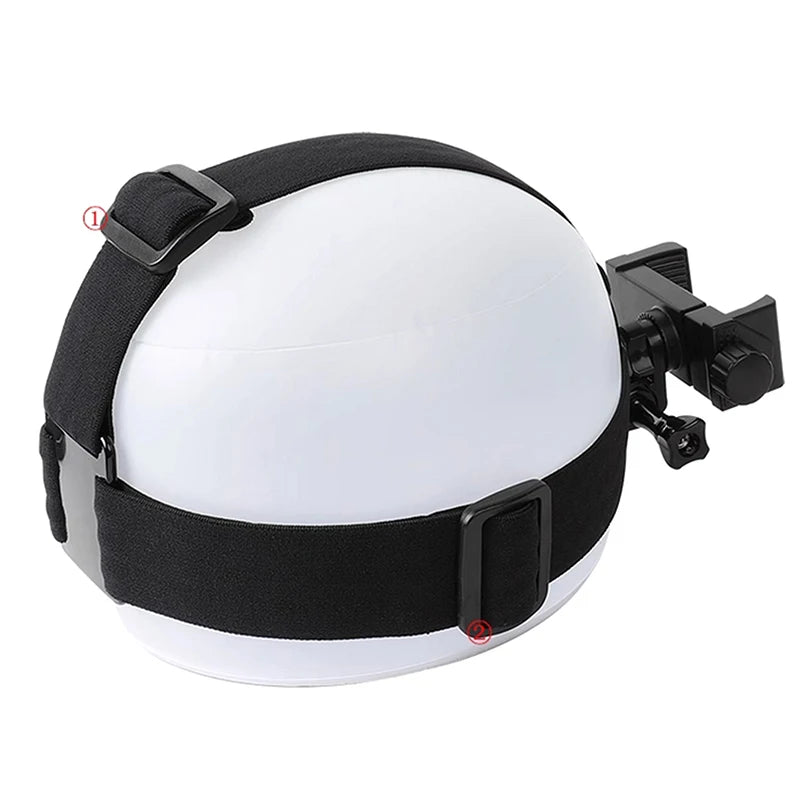 Head-Mounted Phone & Action Camera Headband Mount Bracket Camera Head Mount Axl