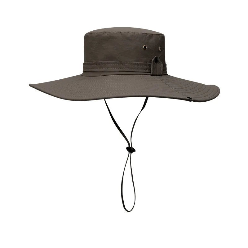 Men's UV Protection Fishing Hat – Breathable Mesh Outdoor Cap Sun Protection Hat Axl