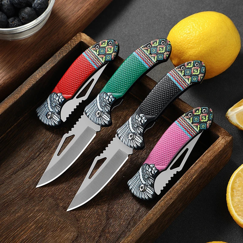Folding Kitchen Knife – Stainless Steel Fruit & Vegetable Peeler Folding Kitchen Knife Axl