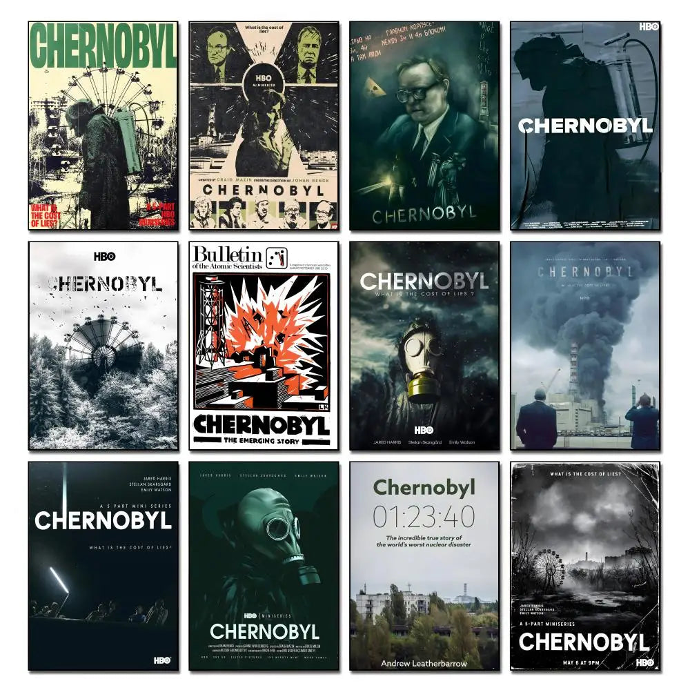 Chernobyl TV Series HD Wall Poster – Waterproof Home Decor Wall Art Poster Axl