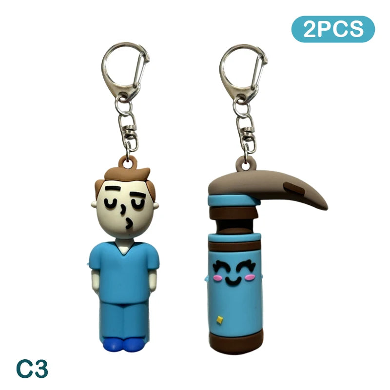 Ampoule Bottle Opener Keychain – Rubber Vial Breaker Tool Bottle Opener Tool Axl B6
