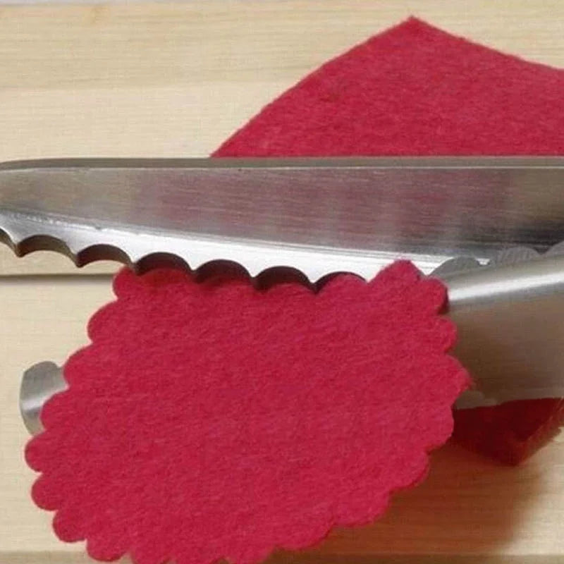Wave Lace Scissors 3/5/7mm – Scallop Shears for Fabric & Crafts Craft Scissors Axl
