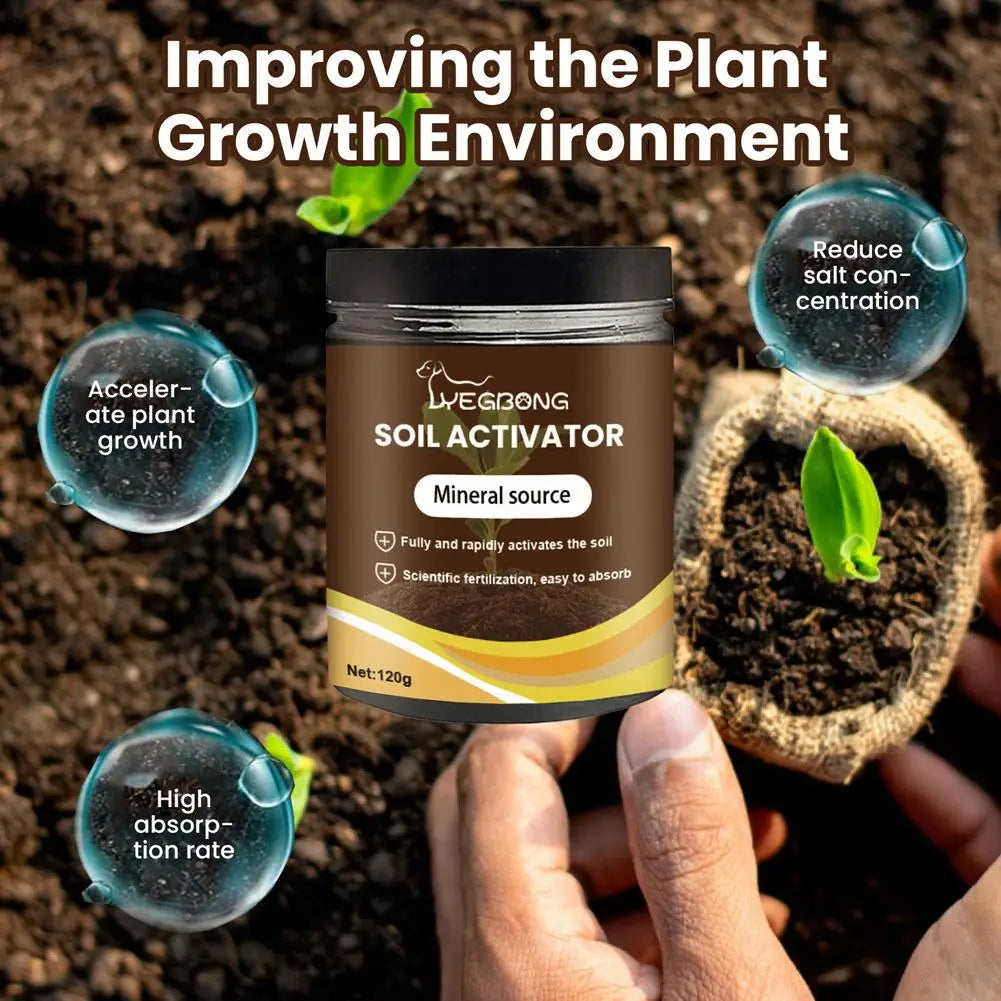 Soil Activator & Root Enhancer – Plant Growth Conditioner Soil Conditioner Axl