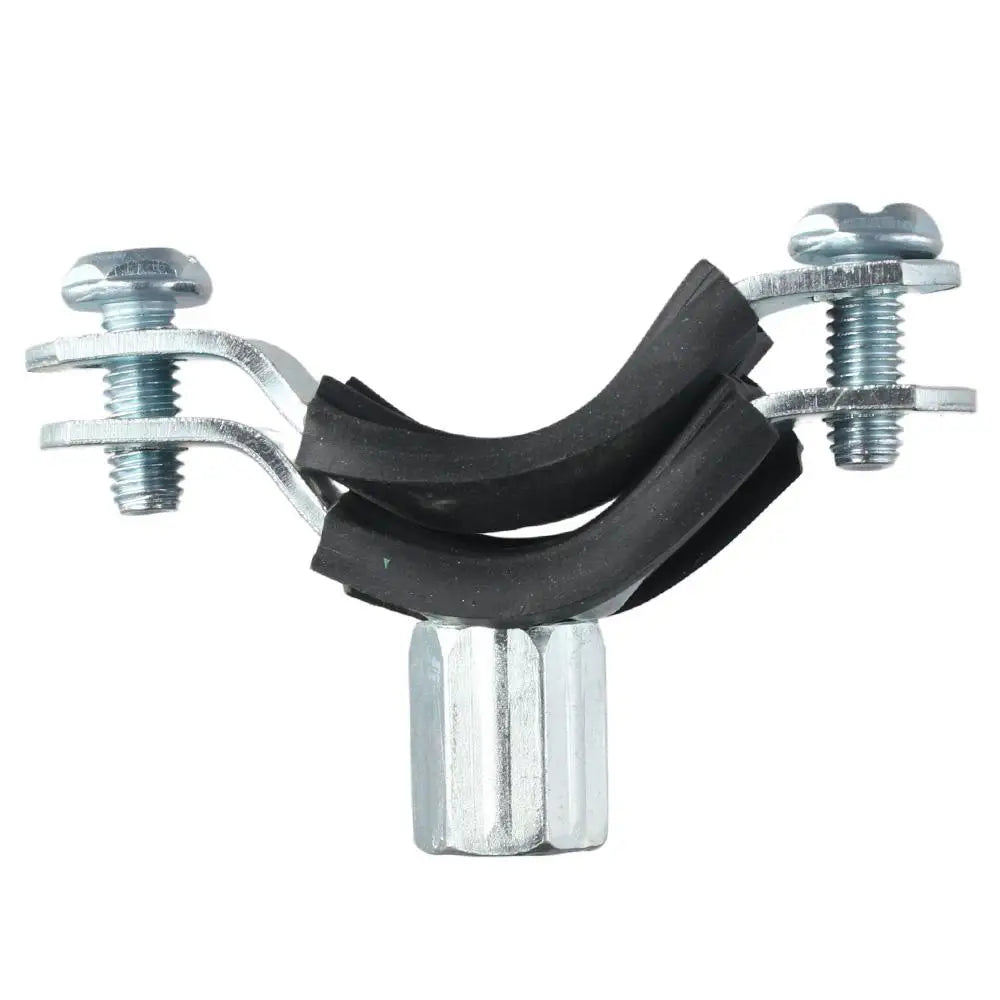 2-Pack M8 Adjustable Pipe Support Clamps – Galvanized & Rubber Pipe Support Clamp Axl