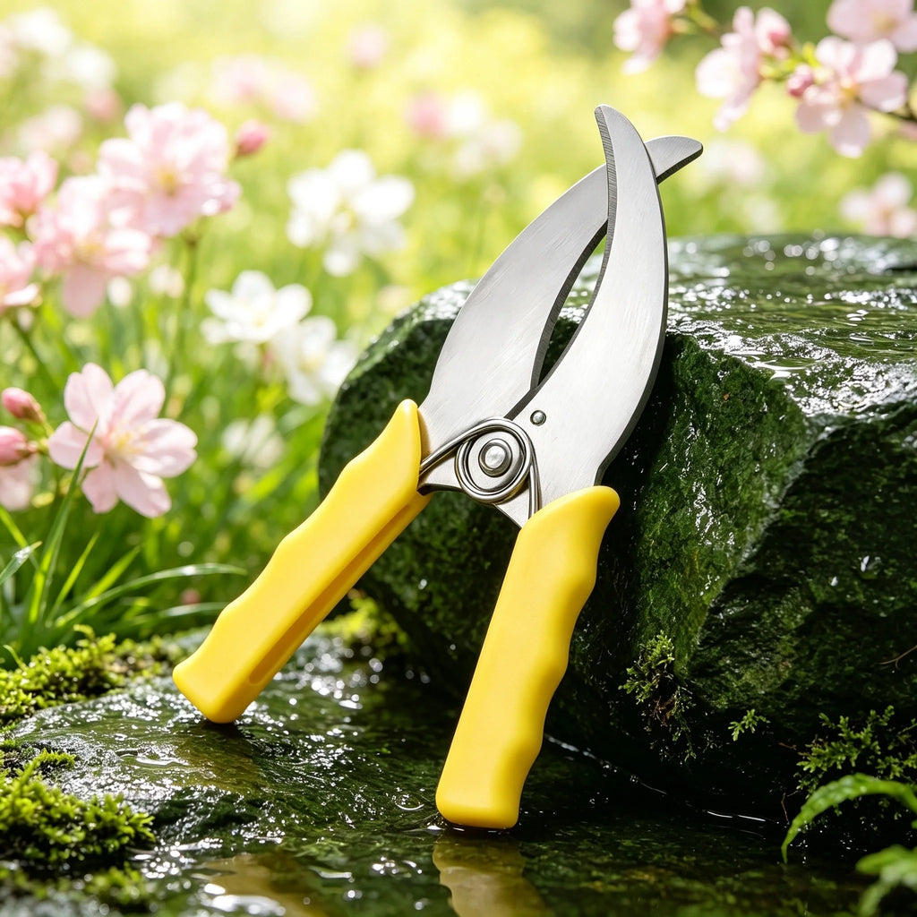 Bypass Pruning Shears – Stainless Steel Garden Scissors Bypass Pruning Shears Axl