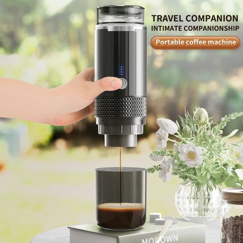 BALASHOV Portable Coffee Maker – K-Cup & Ground Coffee Brewer Portable Coffee Maker Axl